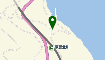 北川地区防災センター前広場の地図画像