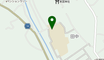 河津中学校格技場の地図画像