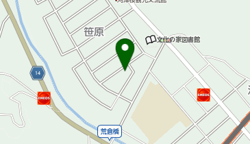 笹原コミュニティ防災センターの地図画像