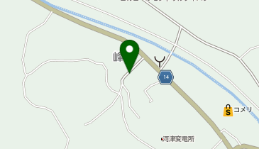 上峰公民館の地図画像