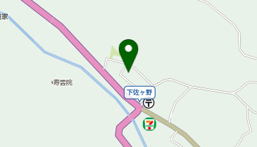 下佐ヶ野コミュニティ防災センターの地図画像