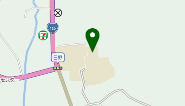 南伊豆東中学校体育館の地図画像