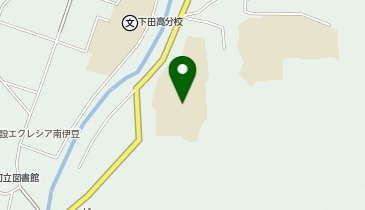 南中小学校グラウンドの地図画像