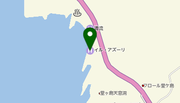 堂ヶ島アクーユ三四郎の地図画像