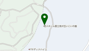 富士見が丘いこいの園の地図画像