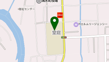 清水中学校の地図画像