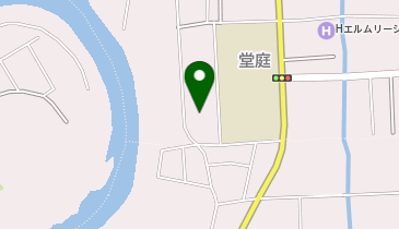 町体育館の地図画像