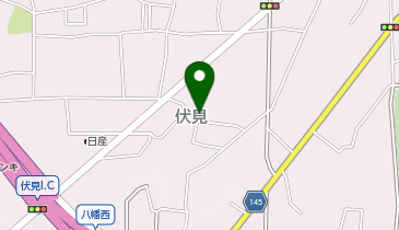 伏見区公民館の地図画像