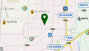 新宿区公民館の地図画像