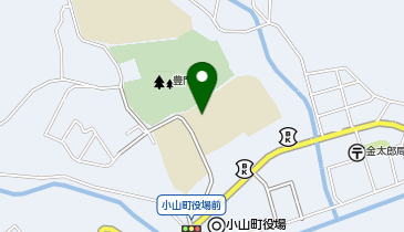 小山中学校の地図画像