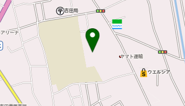 吉田町総合体育館の地図画像