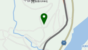 寺馬区会館の地図画像
