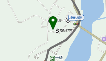 千頭東区会館の地図画像