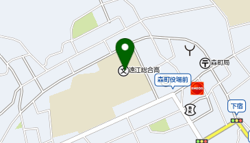 遠江総合高等学校の地図画像