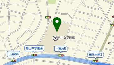 椙山女学園の地図画像