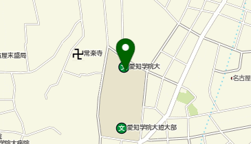 愛知学院大学の地図画像