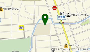 楠小学校の地図画像