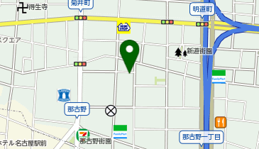 那古野コミュニティセンターの地図画像