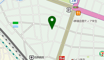 栄生コミュニティセンターの地図画像
