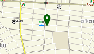 日吉コミュニティセンターの地図画像