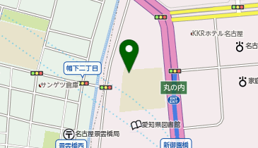 丸の内中学校の地図画像