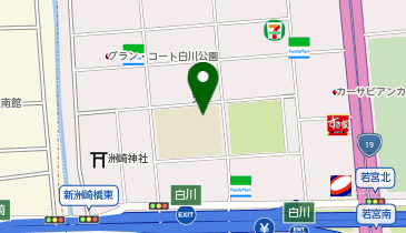 栄小学校の地図画像