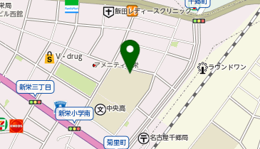 新栄小学校の地図画像