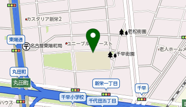 千早小学校の地図画像