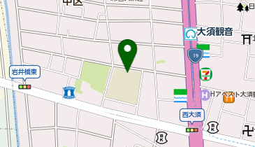大須小学校の地図画像