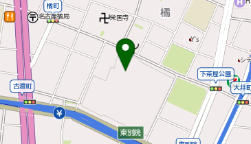 真宗大谷派名古屋別院(東別院)の地図画像