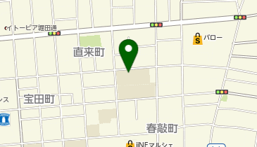 高田小学校の地図画像