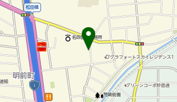 穂波コミュニティセンターの地図画像