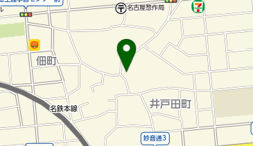 井戸田コミュニティセンターの地図画像