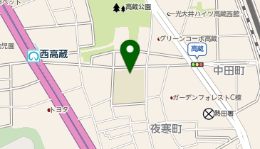旗屋小学校の地図画像