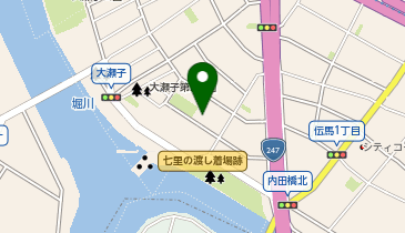 白鳥コミュニティセンターの地図画像