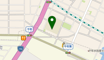 千年小学校の地図画像