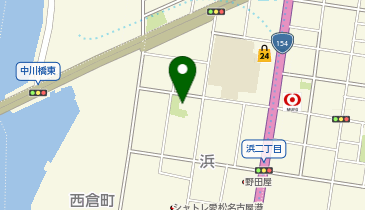 西築地コミュニティセンターの地図画像