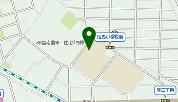 伝馬小学校の地図画像