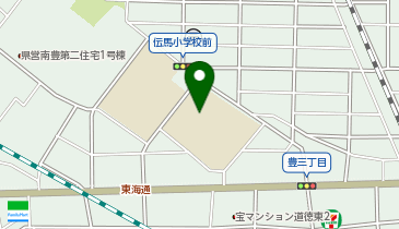 明豊中学校の地図画像