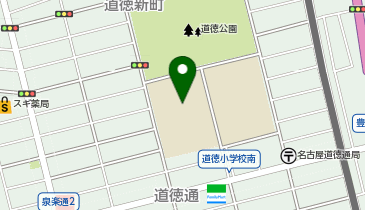 道徳小学校の地図画像
