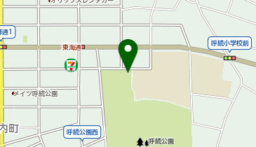 呼続コミュニティセンターの地図画像