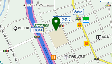 大磯小学校の地図画像