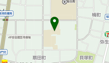 春日野小学校の地図画像