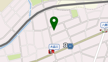 大森北コミュニティセンターの地図画像