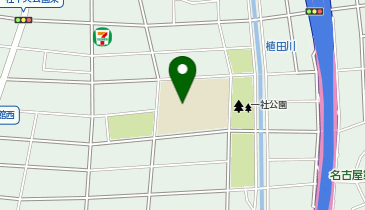 名東小学校の地図画像