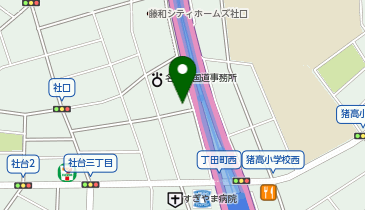 猪高コミュニティセンターの地図画像