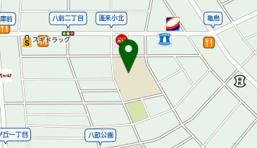 蓬来小学校の地図画像