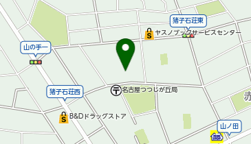 猪子石第一保育園の地図画像