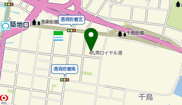 丸美ロイヤル港の地図画像