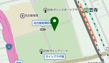 スポーツ振興会館の地図画像